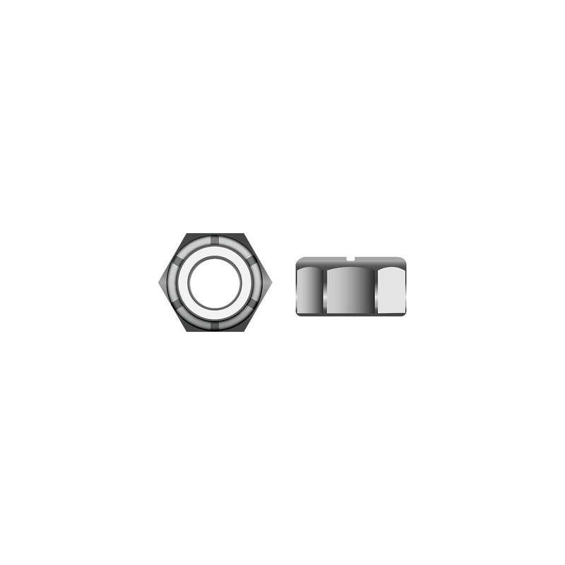 Seachoice SC3517 Nylon Insert Locknut – Stainless M10-1.5