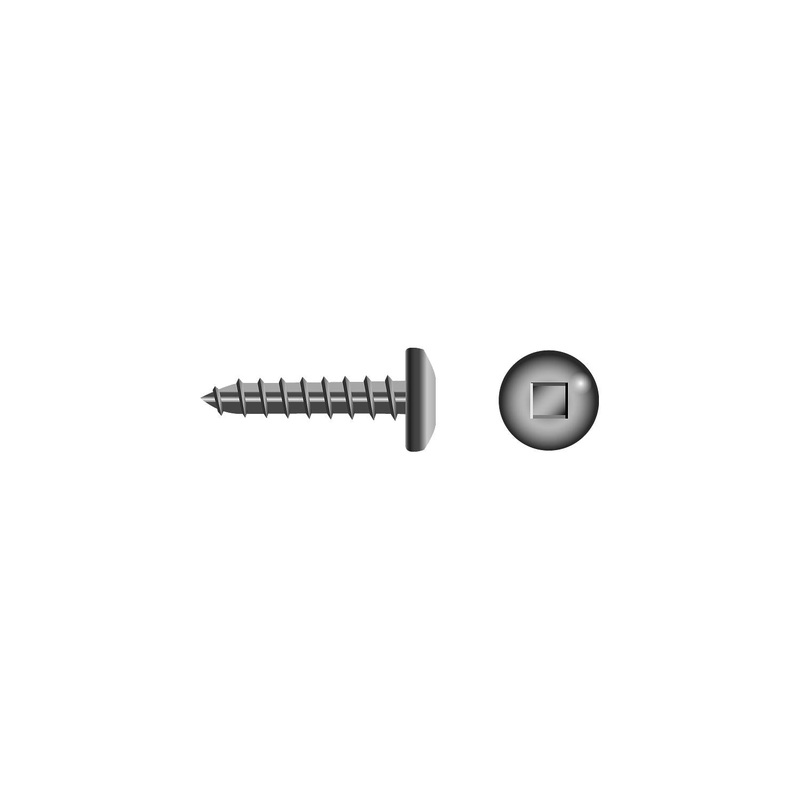 Seachoice SC5211 Square Tapping Screw – Pan Head, #10 x 1-1/2″