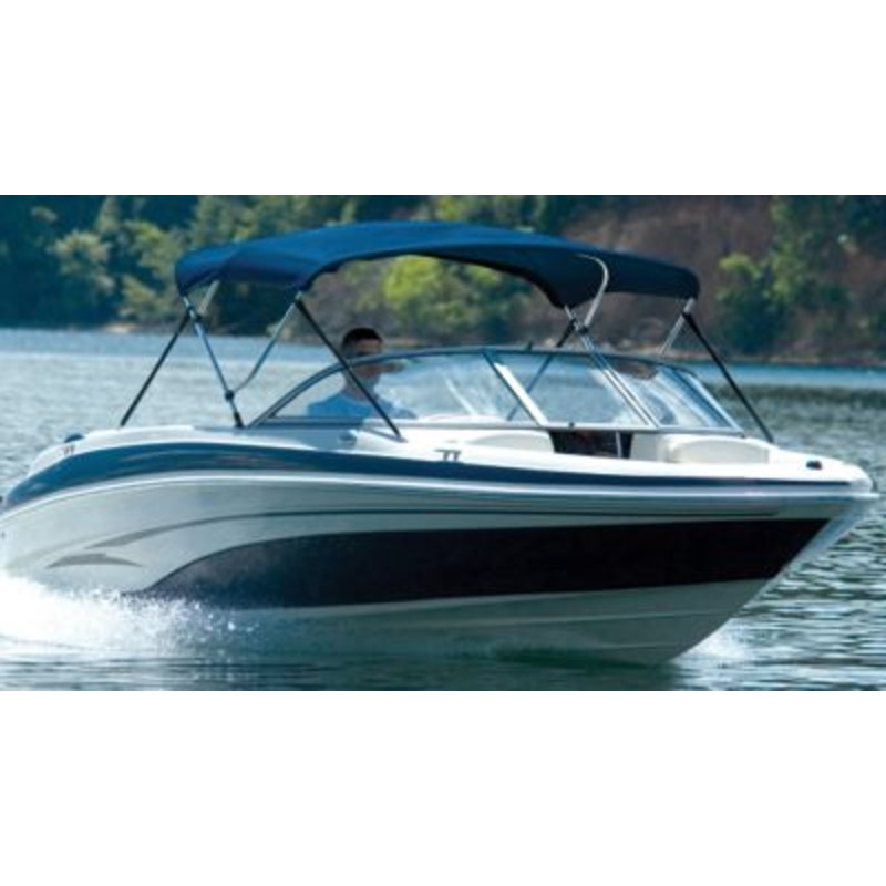 Carver Covers A5469UB05 54″ High 3 Bow Ups-Able Bimini Top Kit Captain Navy
