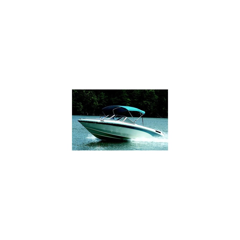 Carver Covers A5487TB-05 A5487TB05 54″ High 3 Bow Fully Assembled Bimini Top Captain Navy