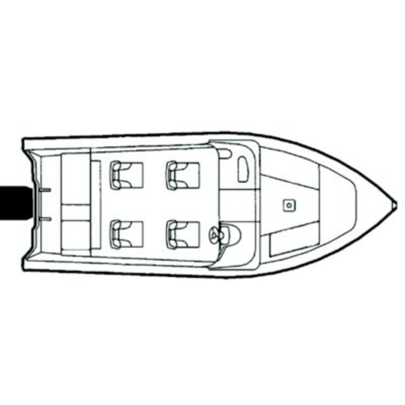 nan 79003F-02 Carver 79003F02 Flex-Fit PRO Poly-Flex II Fish & Ski Boats I/0 or O/B, Black
