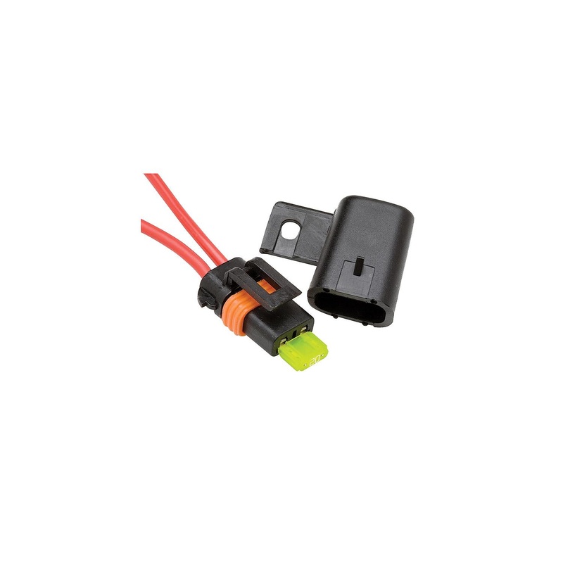 Seachoice SC11271 11271 ATM In-Line Fuse Holder, 4″, 12 Gauge Wire