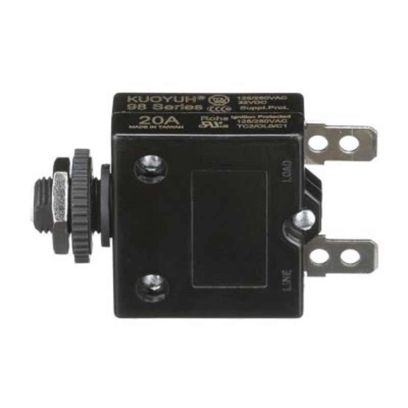 Seachoice 13151 Push To Reset Circuit Breaker