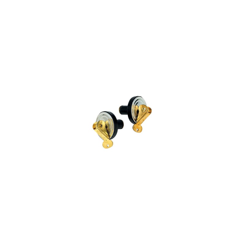 Seachoice 18961 Baitwell Plug-3/4 -Brass 2/Pk