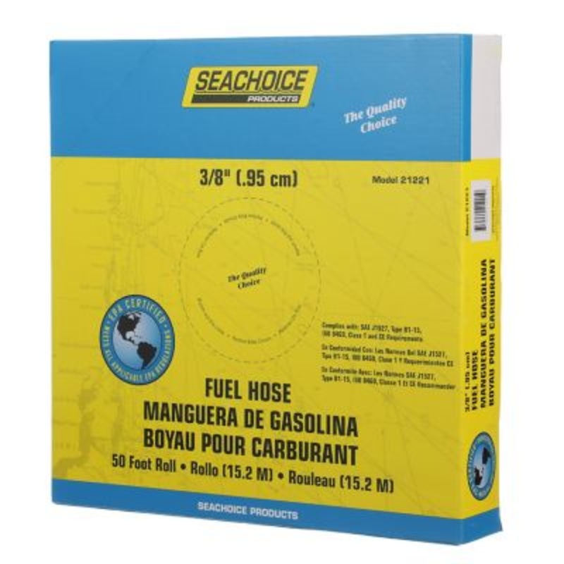 Seachoice 21221 B1-15 EPA Compliant Low Perm Fuel Hose