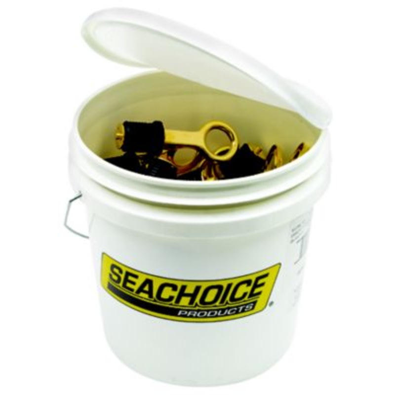 Seachoice 50-18820 Drain Plug-1 Snap Lock-Bras