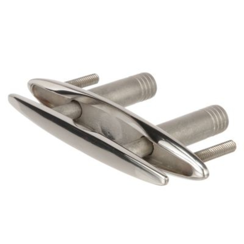 Seachoice 30041 Stainless Steel Pull Up Cleat With Studs