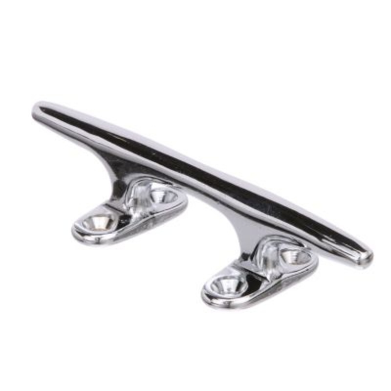 Seachoice 30321 Chrome Plated Polished Cast Brass Hollow Base Yacht Cleat