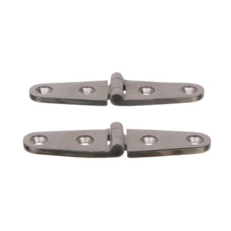 Seachoice 33801 Stainless Steel Strap Hinges (1 Pair Per Pack)