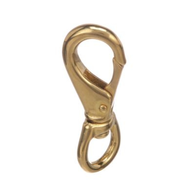 Seachoice 36881 Brass Swivel Eye Snap