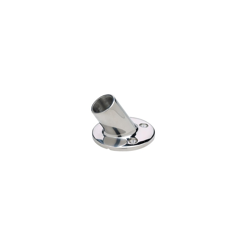 Seachoice 37791 Round Base Rail Fitting For 7/8″ OD Tubing
