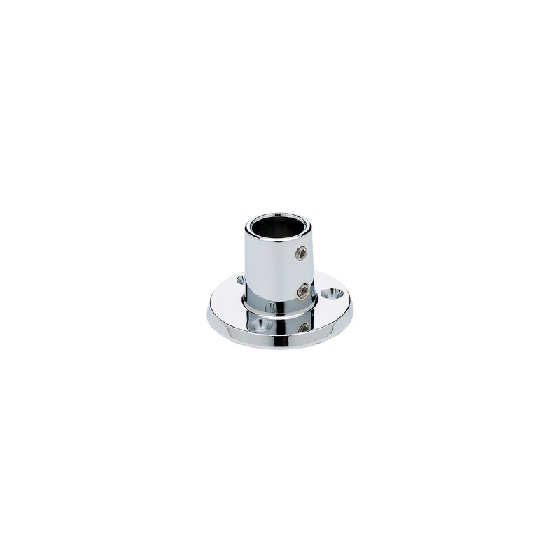 Seachoice 37821 Round Base Rail Fitting For 7/8″ OD Tubing