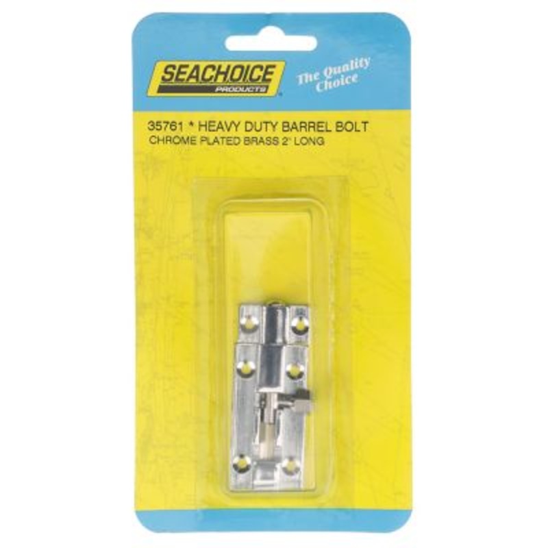 Seachoice 50-35761 Heavy Duty Chrome Plated Barrel Bolt