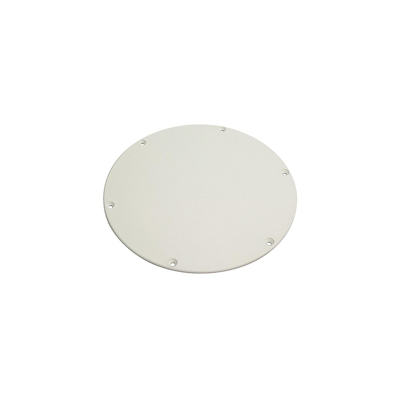 Seachoice 50-39571 Polypropylene Cover Plate Arctic White OD: 10″