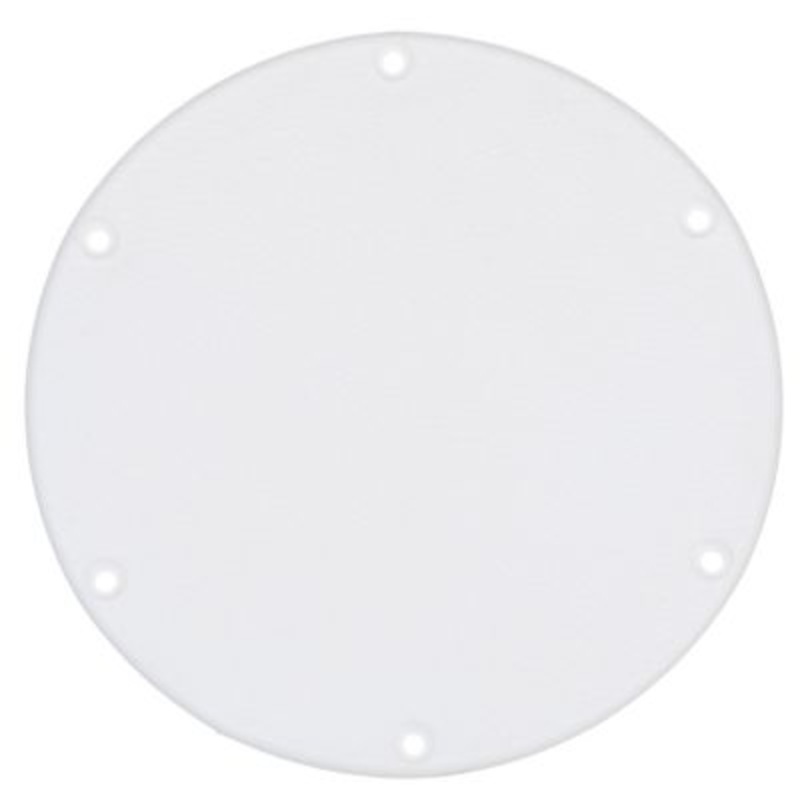 Seachoice 50-39591 Polypropylene Cover Plate Arctic White OD: 7-5/8″