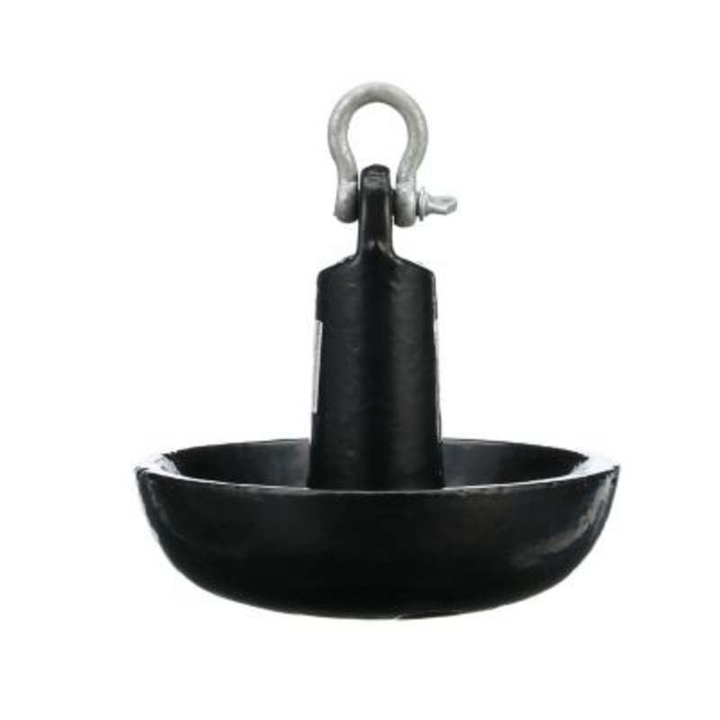 Seachoice 41270 Mushroom Anchor Black Vinyl Coated / 20 lbs.
