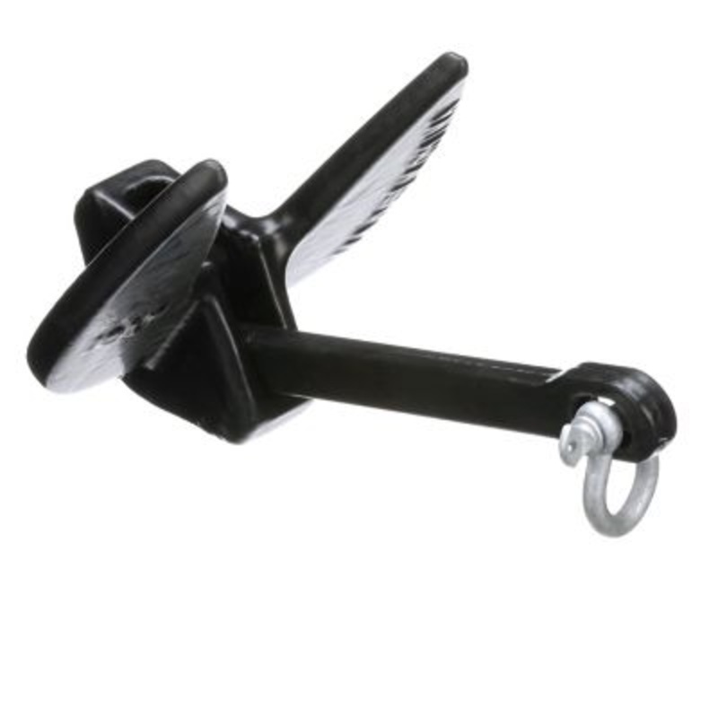Seachoice 41373 Vinyl-Coated Navy Anchor – 15 Lbs.