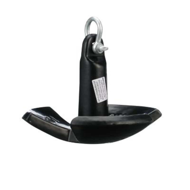 Seachoice 41510 Black Vinyl Coated River Anchor, 15 lbs.