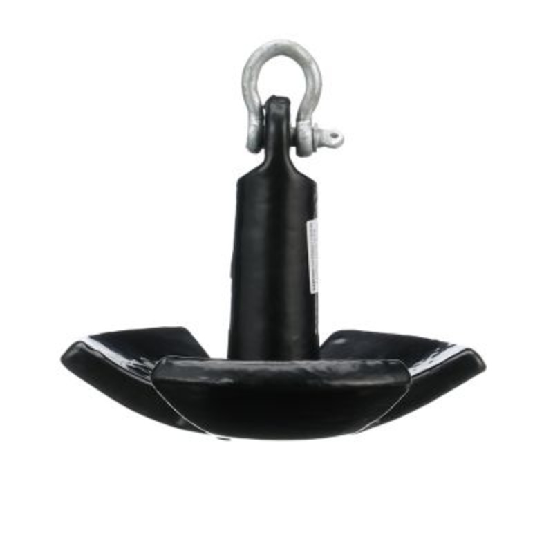 Seachoice 50-41500 41500 Black Vinyl Coated River Anchor, 12 lbs.