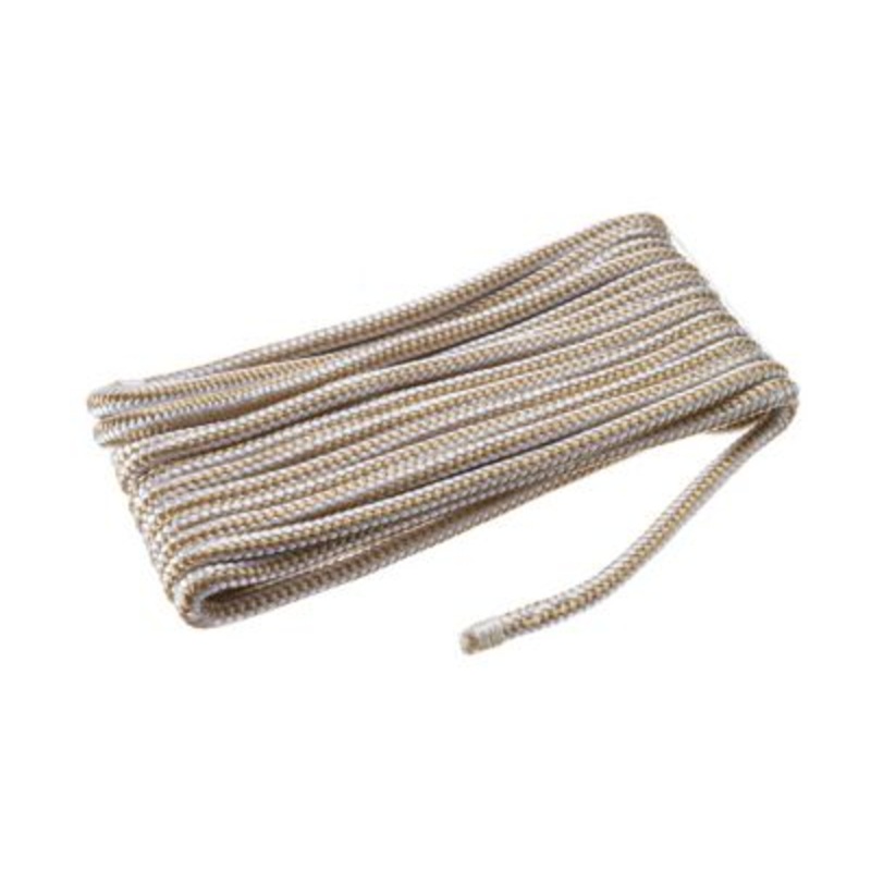 Seachoice 50-41891 Double Braided Nylon Fender Line 1/4″ x 6′, Gold/White (2 Per Pack)