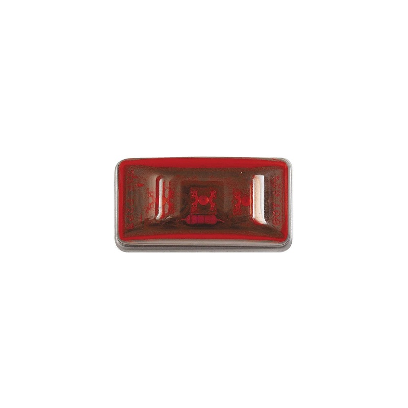 Seachoice MCL95RSSCH Led Sealed Stud Mount Side Marker/Clearance Light Red