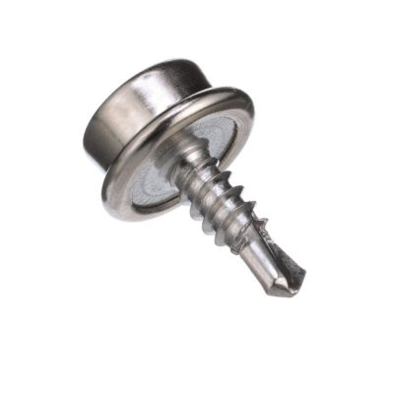 Seachoice BP9786SC 59387 Button Stud Self-Drilling Screw 1/2″, 50/pk