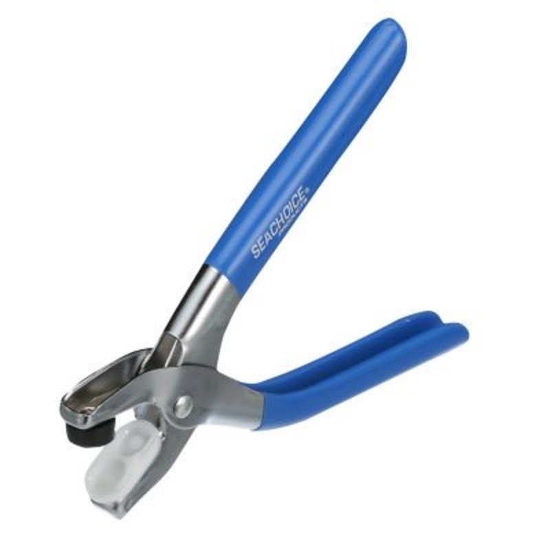 Seachoice KP7263SC 59443 Nickel Plated Brass Snap Kit With Grip Tool – 72 Piece