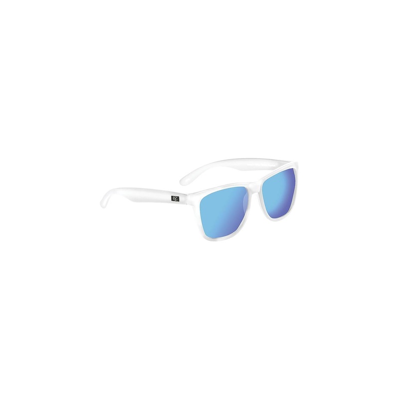 Yachter’s Choice Products 43856 “Catalina” Polarized Sunglasses Clear Frame, Blue Mirror Lens