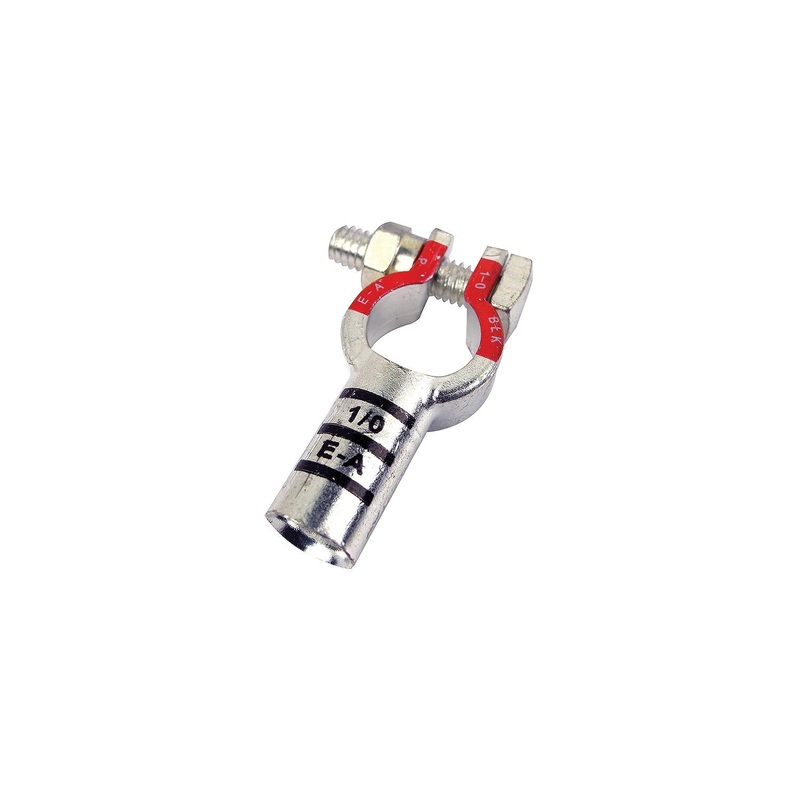 Seachoice 50-63571 Battery Terminal – Post Top Style 1/0 Gauge Positive