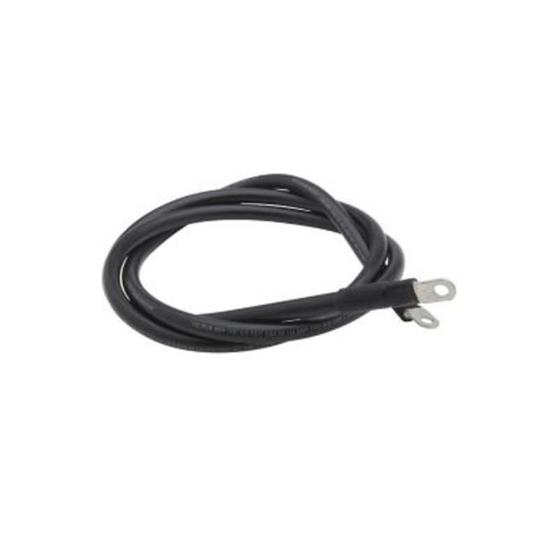 Seachoice 63004 Tinned Copper Battery Assembly, 2 AWG, Black, 6′