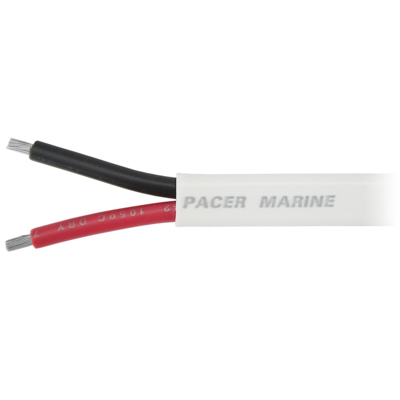 Pacer 14/2 AWG Duplex Cable – Red/Black – 500 [W14/2DC-500]