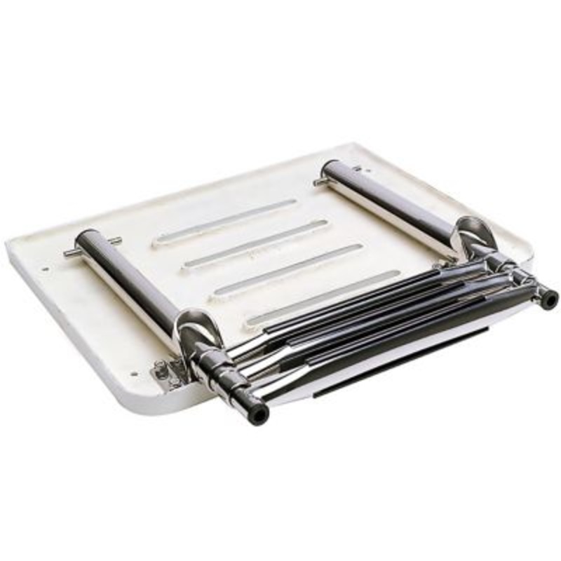Seachoice 71211 Universal Swim Platform With Under Mount Telescoping Ladder