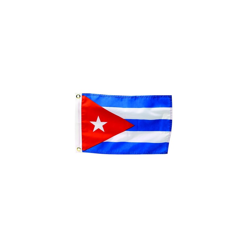 Seachoice 50-78291 78291 12″ x 18″ Nylon Print Dyed Cuba Flag