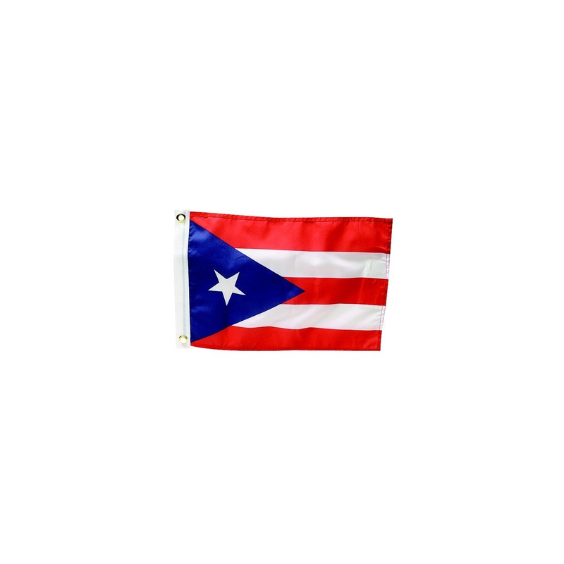 Seachoice 78281 12″ x 18″ Nylon Print Dyed Puerto Rico Flag