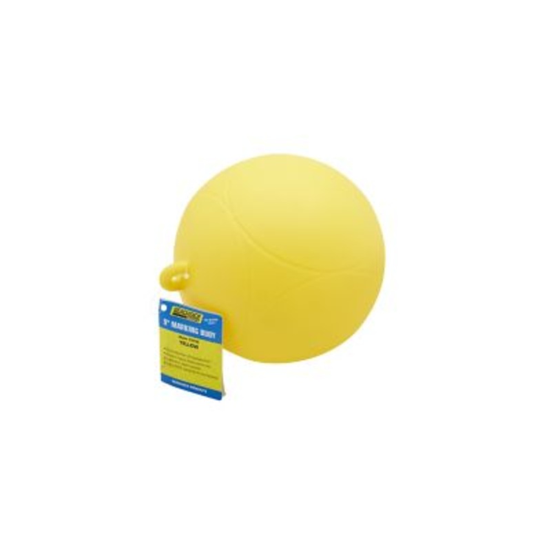 Seachoice DE95885S 79756 Slalom/Marking Buoy – Yellow, 9″ Dia.
