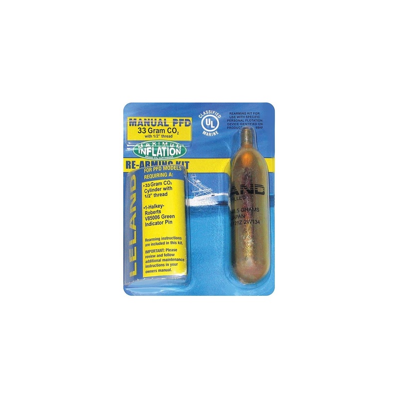 Seachoice 50-85710 85710 33G Manual Re-Arm Kit For Inlatable Vest 85830/85630