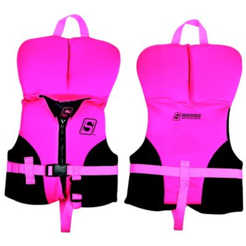 Seachoice 85961 Evoprene Multi-Sport Vest, Pink/Black, Infant