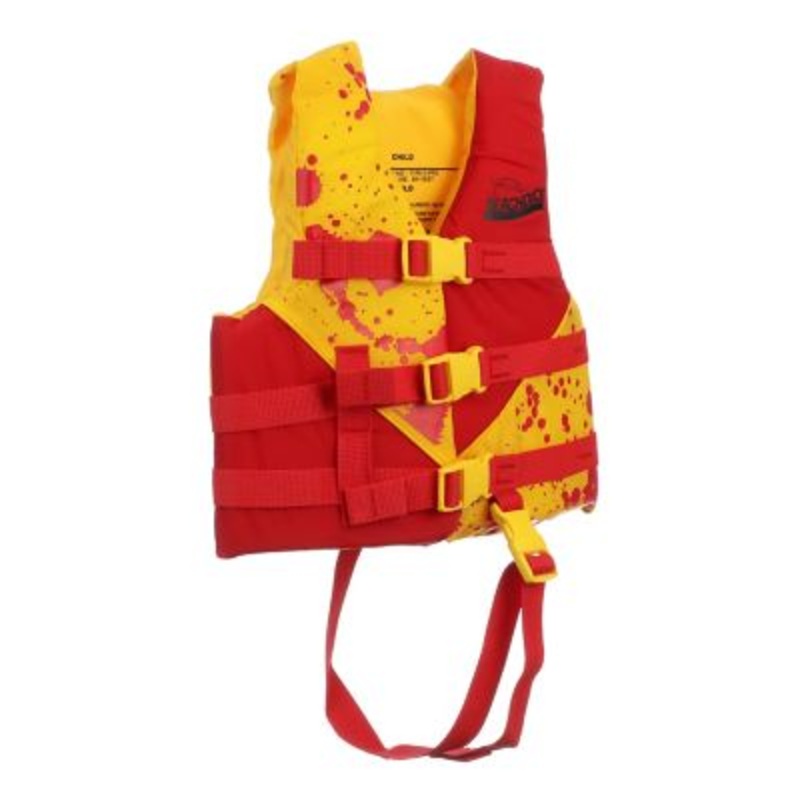 Seachoice 86130 Deluxe General Purpose Life Vest Red/Yellow, Child