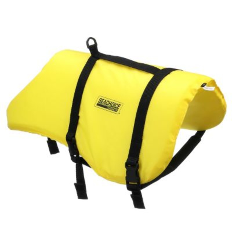 Seachoice DV-M-86330 86330 Dog Life Vest – Yellow, Md