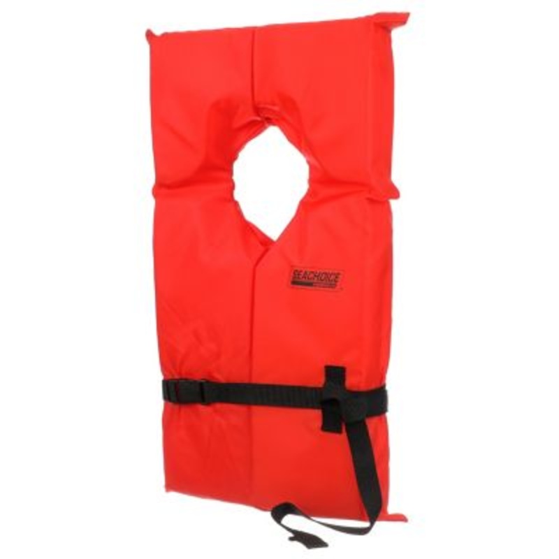 Seachoice EPE1110AK1ASLO-85580 85580 Type II Life Vest – XL, Orange