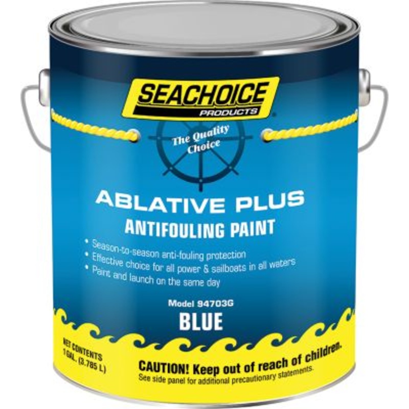 Seachoice YPM269/1 94703G Ablative Plus Premium Antifouling Paint, Blue, 1 Gallon