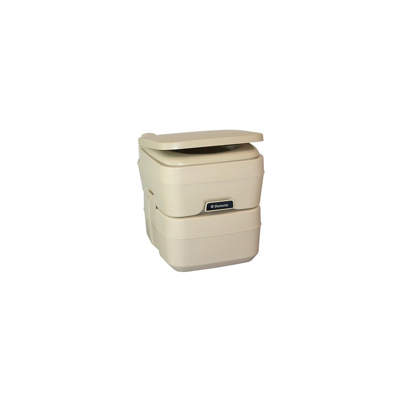 Dometic 9108554388 5.0 Gallon SaniPottie 965 Portable Toilet With Mounting Brackets