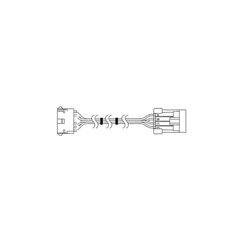 Onan 338-3489-01 Remote Harness For Gasoline & LP Vapor Generators, 10′