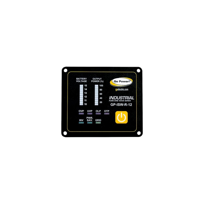 GoPower! 79999 Go Power! Industrial Pure Sine Wave Inverter Remote