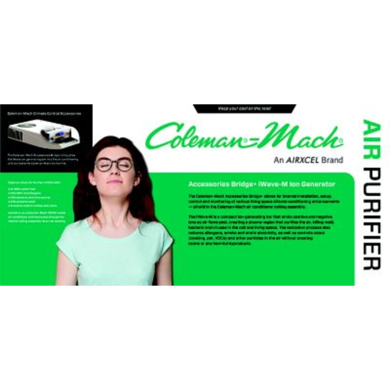 Coleman-Mach 47233-4601 472334601 iWave-M Air Purification System, Low Profile
