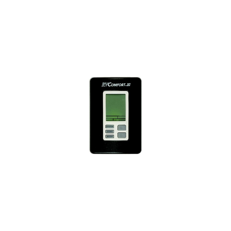 Coleman-Mach 9330A3341 Digital Zone Thermostat, Single-Stage, Black