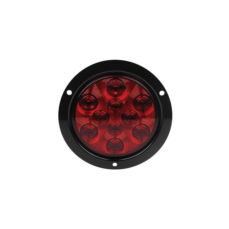 FulTyme RV 1151 LED 4″ Round Light W/Mounting Flange