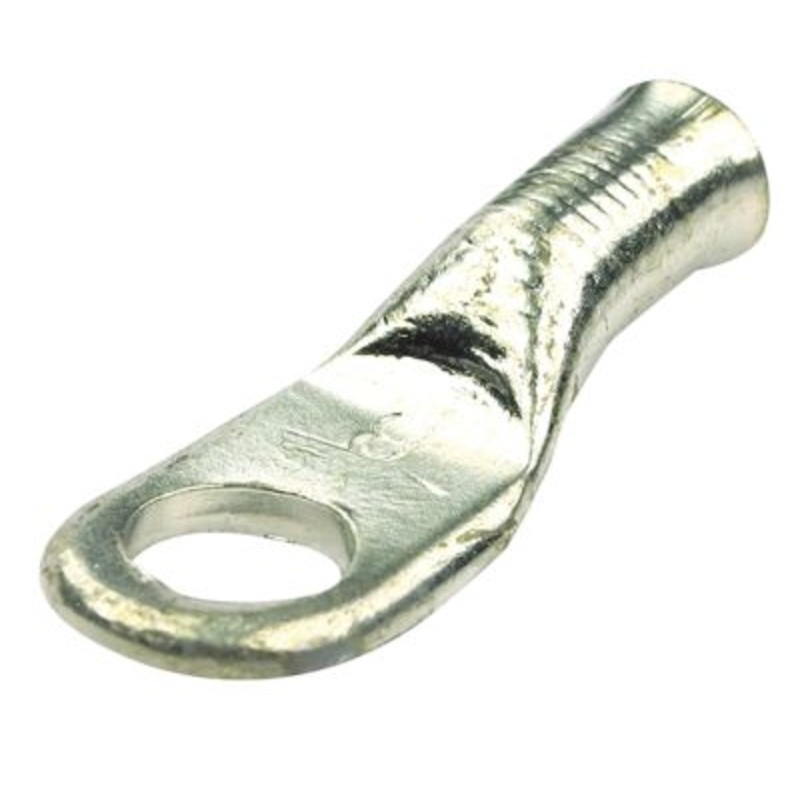 FulTyme RV 5025 Heavy Duty Tin Plated Lug, 6 Ga, 1/4″ Stud Size, 2/pk