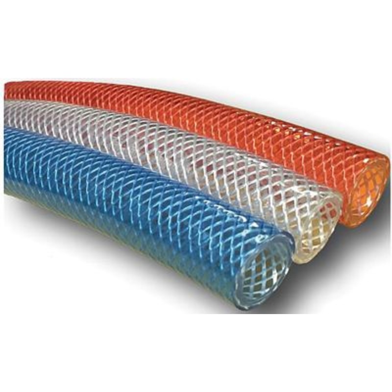 Trident Hose 165-0586 PVC Blue Transparent Cover 5/8″ x 50′