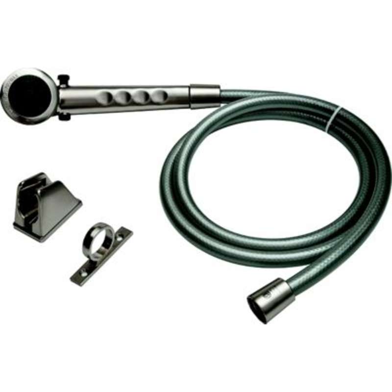Dura Faucet DF-SA130-SN DFSA130SN Economy Single Function Shower Wand & Hose Kit, Satin Nickel